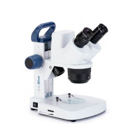 MICROSCOPIO EUROMEX ESTEREO EDUBLUE ED.1405-S DIGITAL CON CAMARA 3,2 MP INTEGRADA