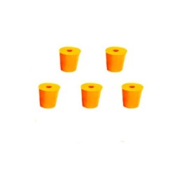 TAPON EN CAUCHO 1P INF 15 SUP 18 L 24 MM CH0314D/1H PAQ 5 UNID