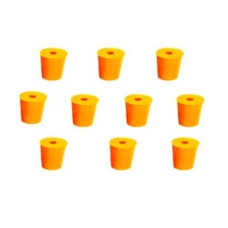 TAPON EN CAUCHO 1P INF 17 SUP 20 L 26 MM CH0314E/1H PAQ 10 UNID