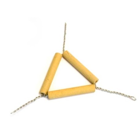 TRIANGULO 6CM EN PORCELANA CH0530B
