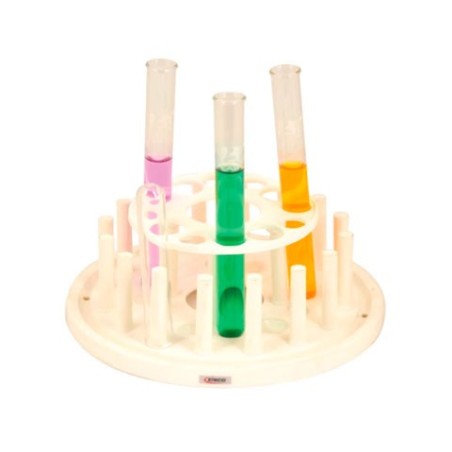 GRADILLA 12 TUBOS CIRCULAR CON SECADERO CH0697