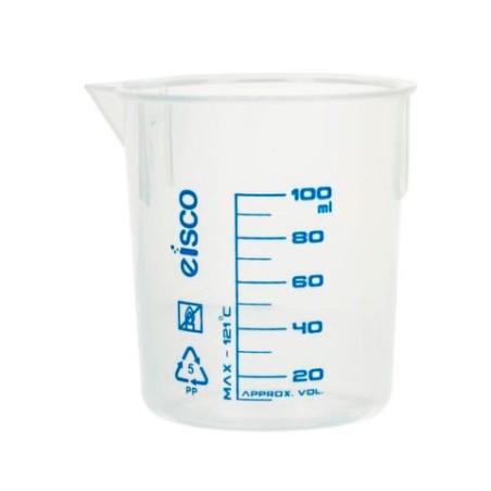 VASO 100ML PLASTICO ECH0137B