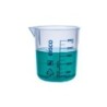 VASO 250ML PLASTICO ESCALA AZUL ECH0139CPR