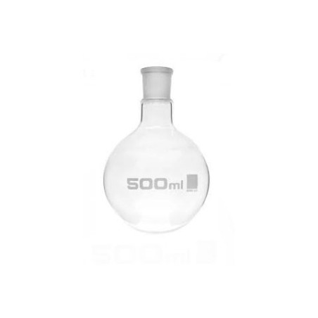 MATRAZ 500ML FONDO PLANO ESMERILADO 24/29 5617-05