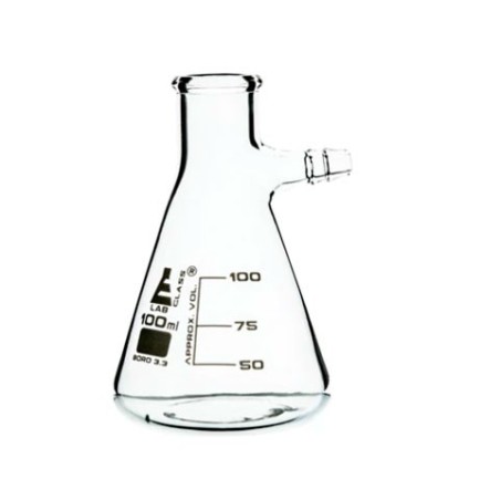 MATRAZ ERLENMEYER 100ML KITASATO VIDRIO CH0420A