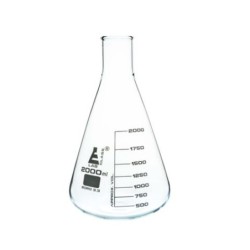 MATRAZ ERLENMEYER 2000ML VIDRIO CH0424I
