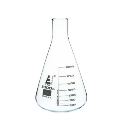 MATRAZ ERLENMEYER 2000ML VIDRIO CH0424I