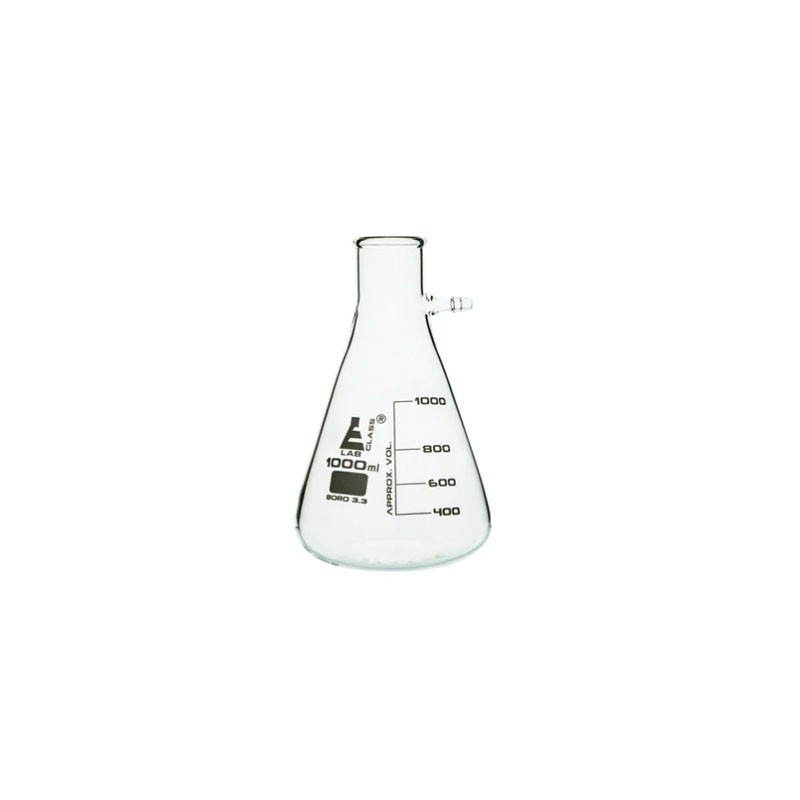 MATRAZ ERLENMEYER 250ML KITASATO VIDRIO CH0420B