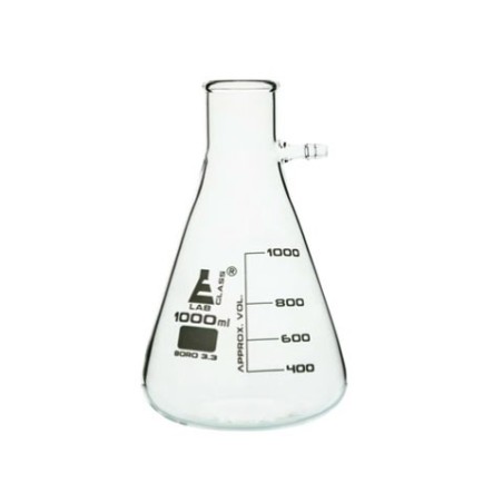 MATRAZ ERLENMEYER 250ML KITASATO VIDRIO CH0420B