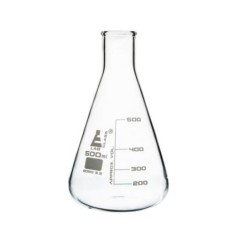 MATRAZ ERLENMEYER 500ML VIDRIO CH0424G