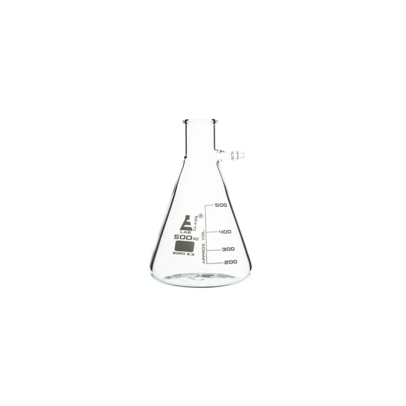 MATRAZ ERLENMEYER 500ML KITASATO VIDRIO CH0420C