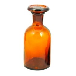 FRASCO EC AMBAR 1000ML TAPA ESMERILADA CH0158F