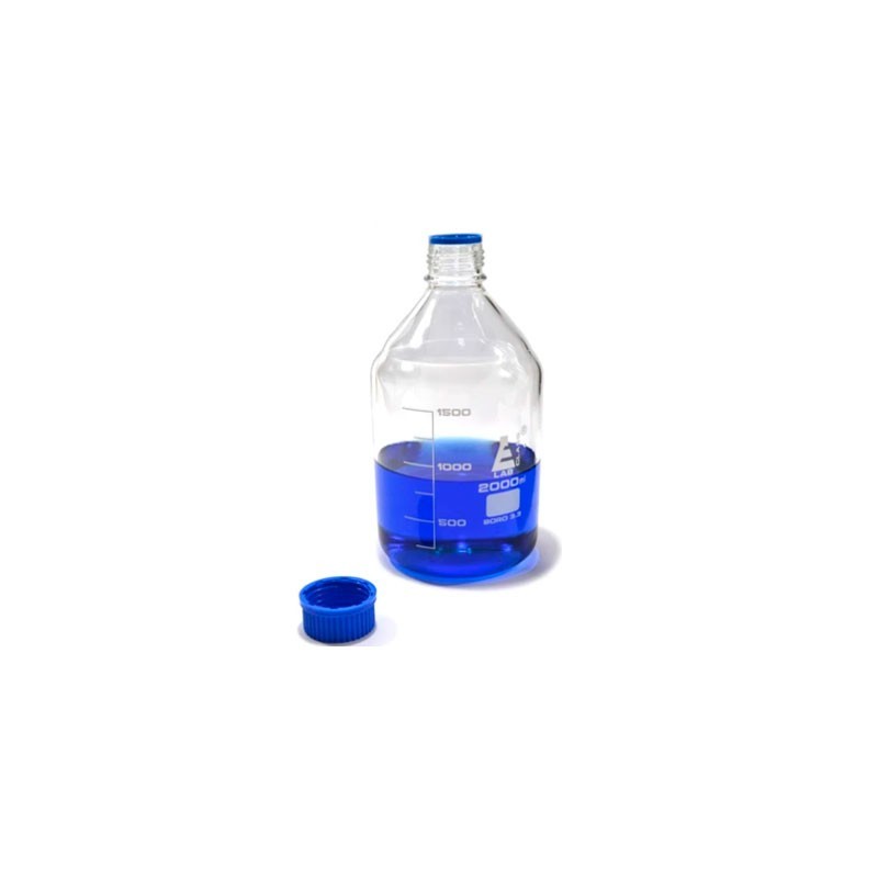 FRASCOAUTOCLAVABLE T/AZUL 2000ML GRADUADO CH0164E