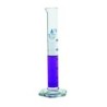 PROBETA 25ML VIDRIO BASE HEXAGONAL - GRADUACION AZUL -CLASE A CH0345I
