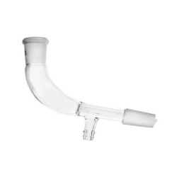 ADAPTADOR RECEPTOR CON CONEXIÓN DE VACIO ESMERILADO 19/26 TAMAÑO CONO 24/29 CH0836C