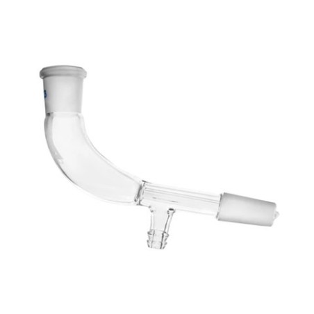 ADAPTADOR RECEPTOR CON CONEXIÓN DE VACIO ESMERILADO 19/26 TAMAÑO CONO 24/29 CH0836C