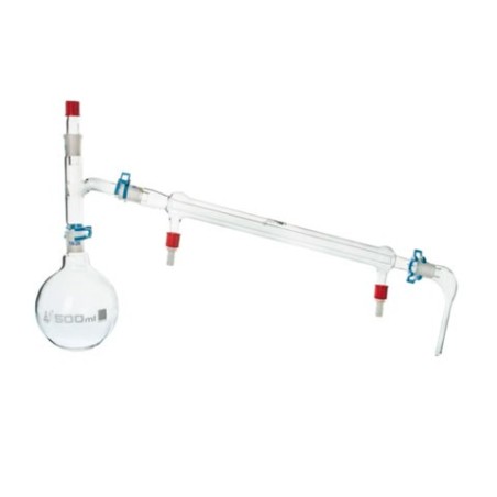 EQUIPO DESTILACION SENCILLA ESMERILADA 19/26 CH0886