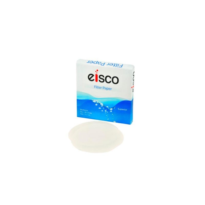 PAPEL FILTRO 12,5CM TIPO WHATMAN NO. 1 CH0390C