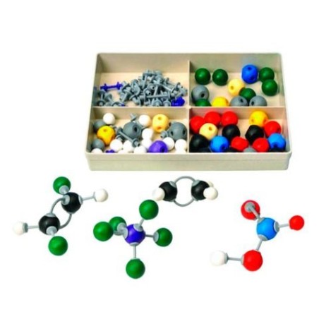 MODELO EC  MOLECULAR - QUÍMICA ORGÁNICA E INORGÁNICA (53 ÁTOMOS, 42 ENLACES)