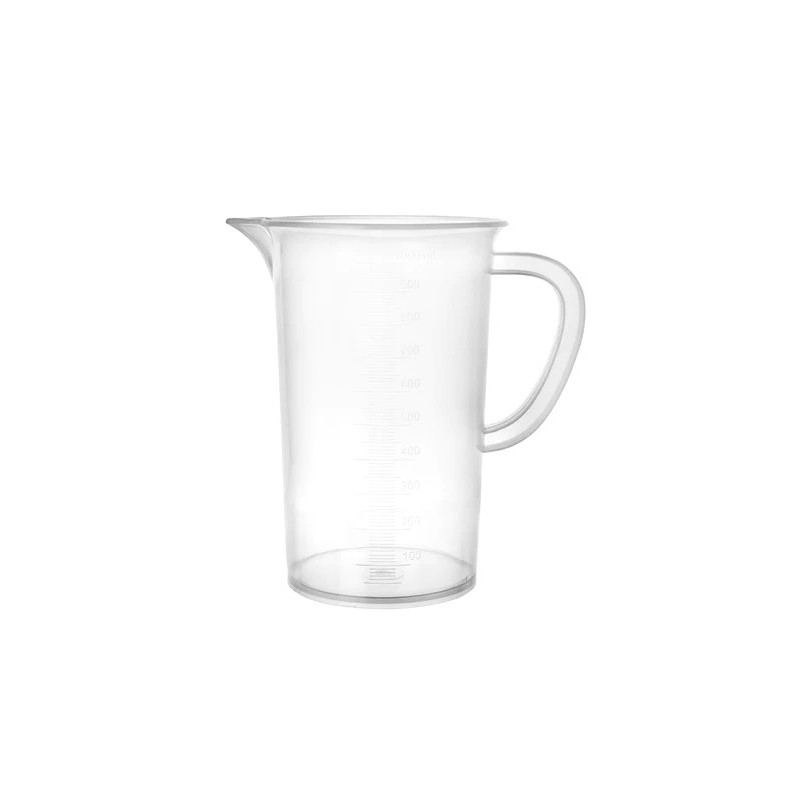 VASO EISCO LABS P 1000ML CON MANGO POLIPROPILENO