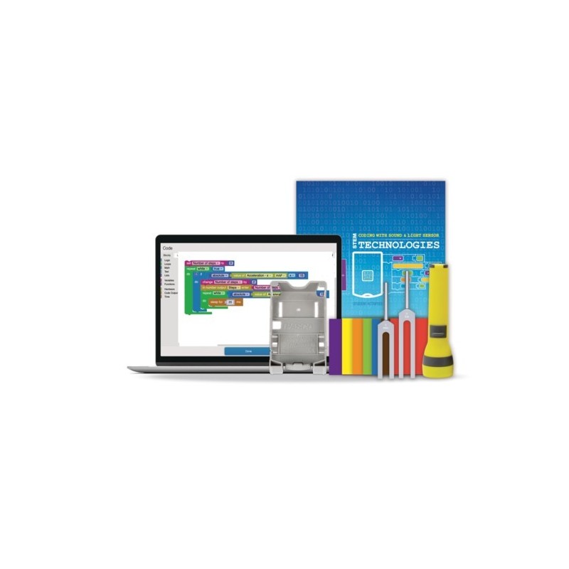 KIT DE CODIFICACIÓN CON TECNOLOGÍAS DE SENSORES DE LUZ Y SONIDO ST-7830