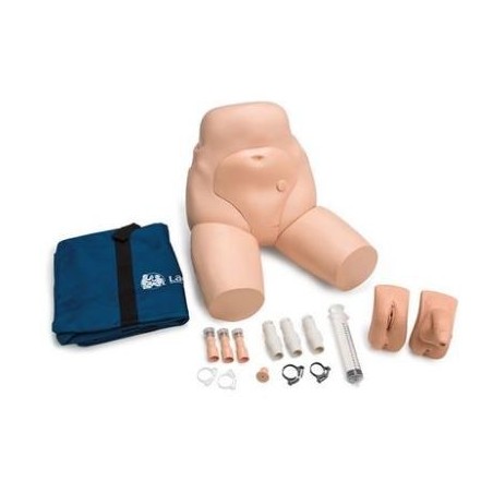 MODELO ENTRENADOR DE CATETERISMO Y ENEMA INTERCAMBIABLE