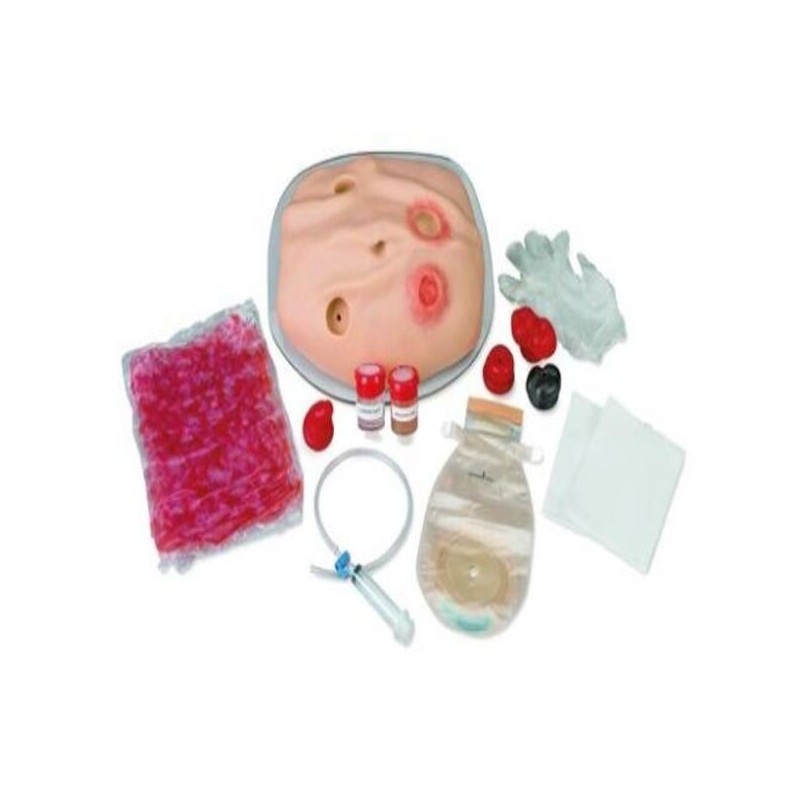 SIMULADOR COMPLETO  DE FORMACIÓN EN HIGIENE Y ASEO DEL ESTOMA