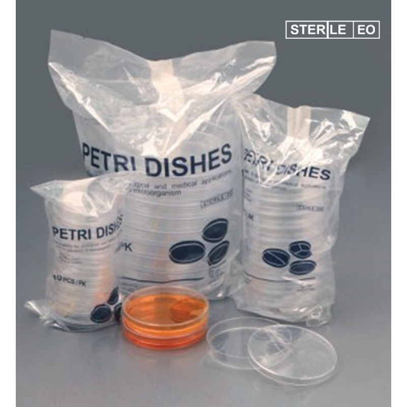 CAJA PETRI 90X15MM BIPETRI PLASTICA DESECHABLE
